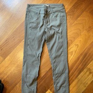 PRANA Jenna Skinny Moto Pants in Sahara Sand Size 8